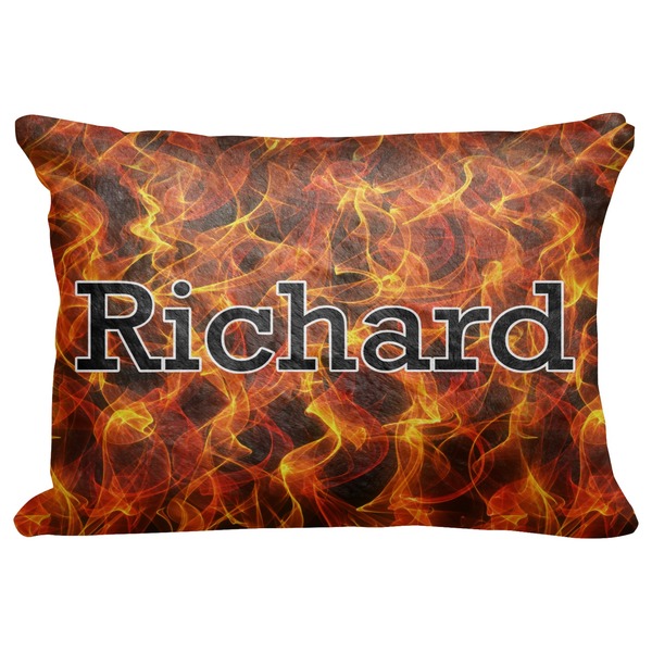 Custom Fire Decorative Baby Pillowcase - 16"x12" (Personalized)
