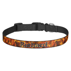Fire Dog Collar (Personalized)