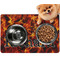 Fire Dog Food Mat - Small LIFESTYLE
