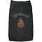 Fire Black Pet Shirt - M (Personalized)