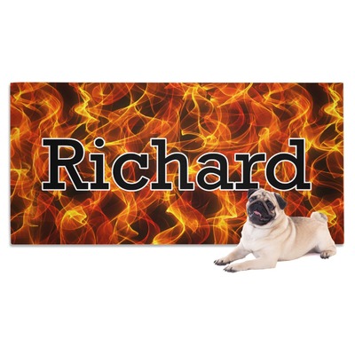 Fire Dog Towel (Personalized)