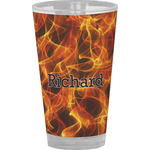 Fire Pint Glass - Full Color (Personalized)