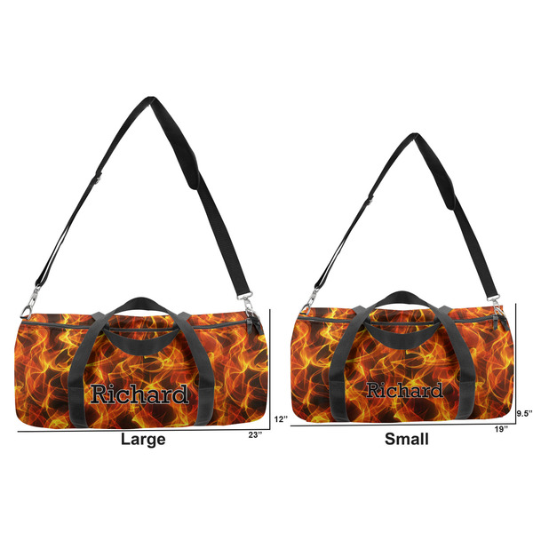 Fire Duffle Bag Small and Large