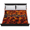Fire Duvet Cover - King - On Bed - No Prop