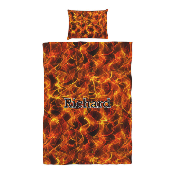 Fire Duvet Cover Set - Twin XL - Alt Approval