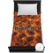 Fire Duvet Cover - Twin (Personalized)