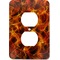 Fire Electric Outlet Plate