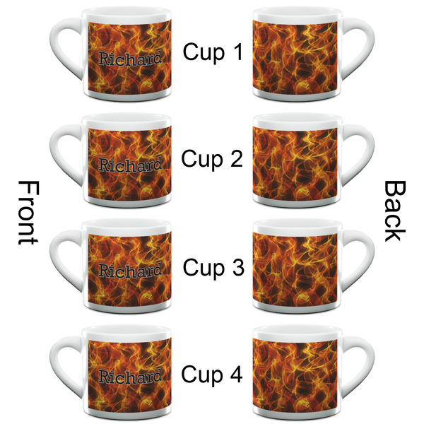 Fire Espresso Cup - 6oz (Double Shot Set of 4) APPROVAL
