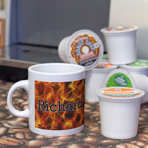 Fire Espresso Cup - Single Lifestyle