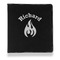 Fire Leather Binder - 1" - Black (Personalized)