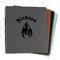Fire Leather Binder - 1" (Personalized)