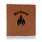 Fire Leather Binder - 1" - Rawhide - Front View