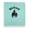Fire Leather Binders - 1" - Teal - Front View