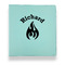 Fire Leather Binder - 1" - Teal (Personalized)