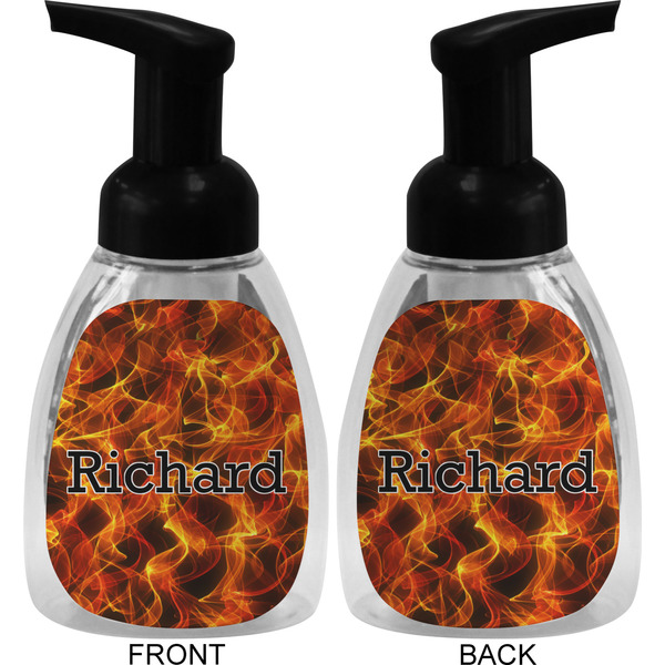 Fire Foam Soap Bottle (Front & Back)