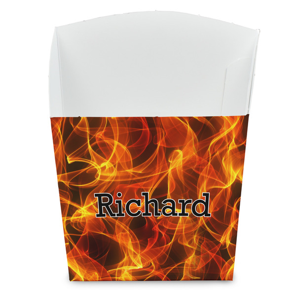 Custom Fire French Fry Favor Boxes (Personalized)