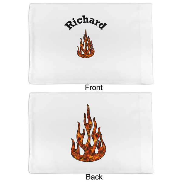 Fire Full Pillow Case - APPROVAL (partial print)