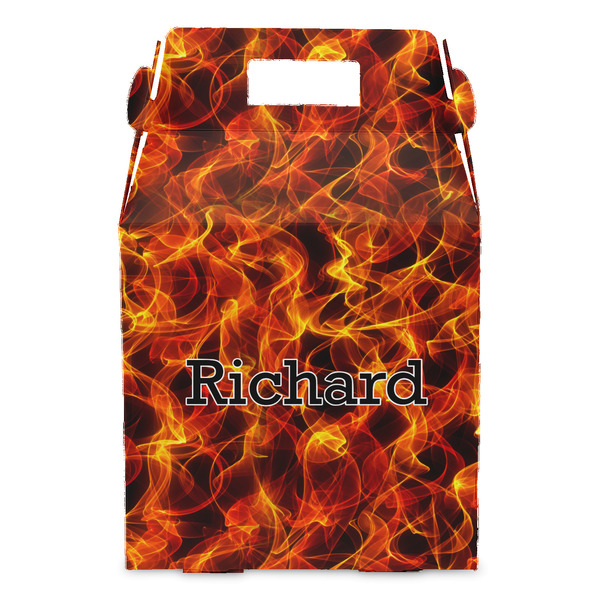 Fire Gable Favor Box - Front