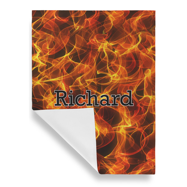 Fire Garden Flags - Large - Single Sided - FRONT FOLDED