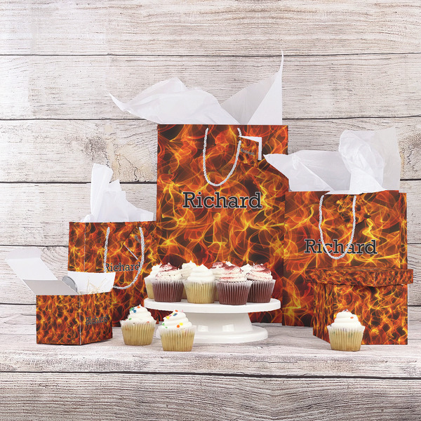 Fire Gift Bags - In Context