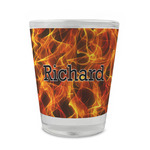 Fire Glass Shot Glass - 1.5 oz - Set of 4 (Personalized)