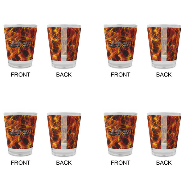 Fire Glass Shot Glass - Standard - Set of 4 - APPROVAL