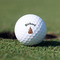 Fire Golf Ball - Branded - Front Alt