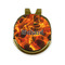 Fire Golf Ball Marker - Hat Clip - Gold