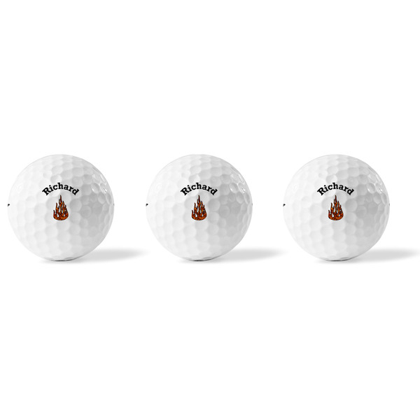 Fire Golf Balls - Titleist - Set of 3 - APPROVAL