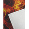 Fire Golf Towel - Detail