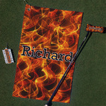 Fire Golf Towel Gift Set (Personalized)