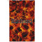 Fire Golf Towel (Personalized) - APPROVAL (Small Full Print)