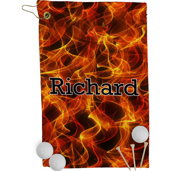 Fire Golf Towel (Personalized)