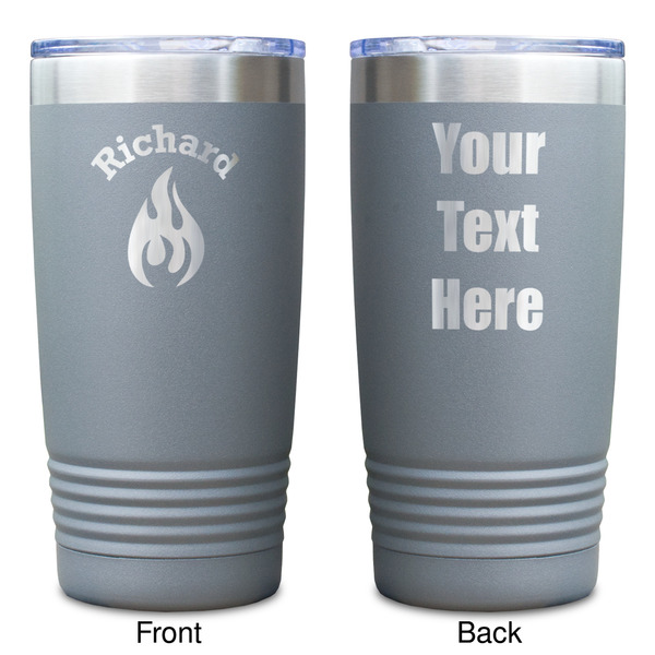 Fire Gray Polar Camel Tumbler - 20oz - Double Sided - Approval