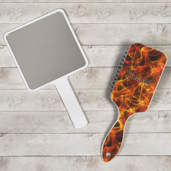 Fire Hair Brush - In Context