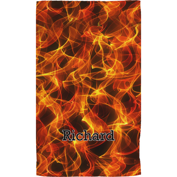 Fire Hand Towel (Personalized) Full
