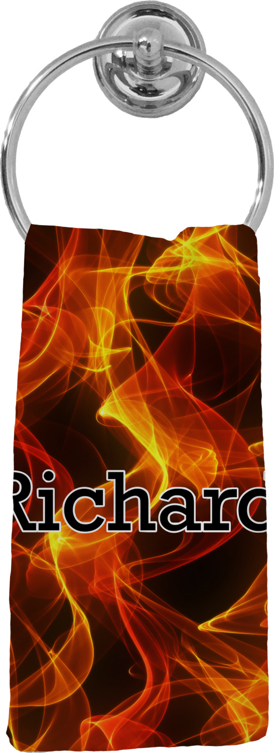 Custom Fire Hand Towel Full Print (Personalized) YouCustomizeIt