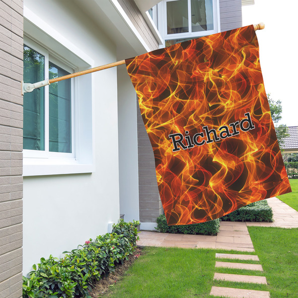 Fire House Flags - Single Sided - LIFESTYLE