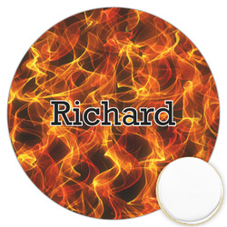 Fire Printed Cookie Topper - 3.25" (Personalized)