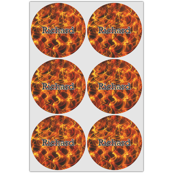 Fire Icing Circle - Large - Set of 6