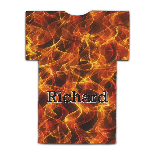 Fire Jersey Bottle Cooler - BACK (flat)