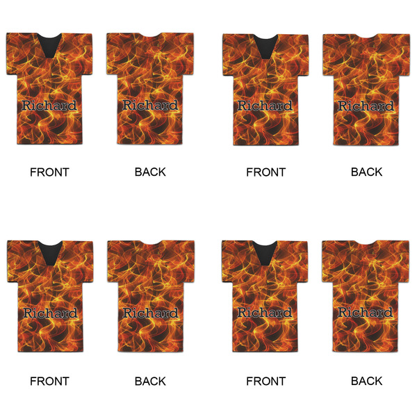 Fire Jersey Bottle Cooler - Set of 4 - APPROVAL