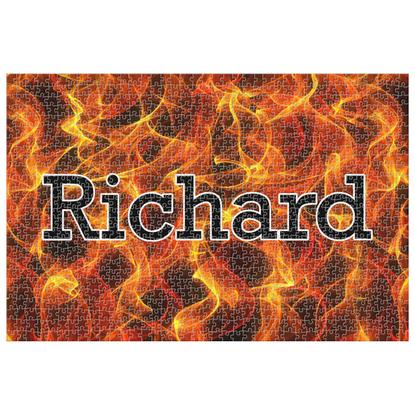 Custom Fire Jigsaw Puzzle - 1000-piece (Personalized)