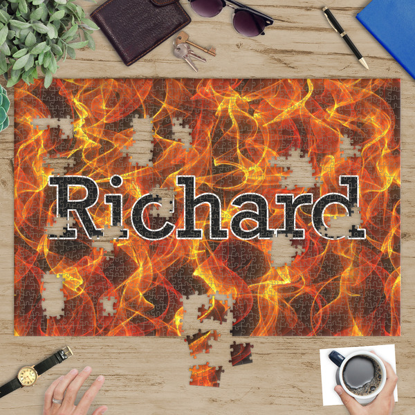 Fire Jigsaw Puzzle 1014 Piece - In Context