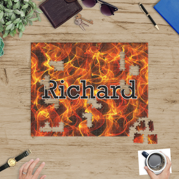 Fire Jigsaw Puzzle 500 Piece - In Context