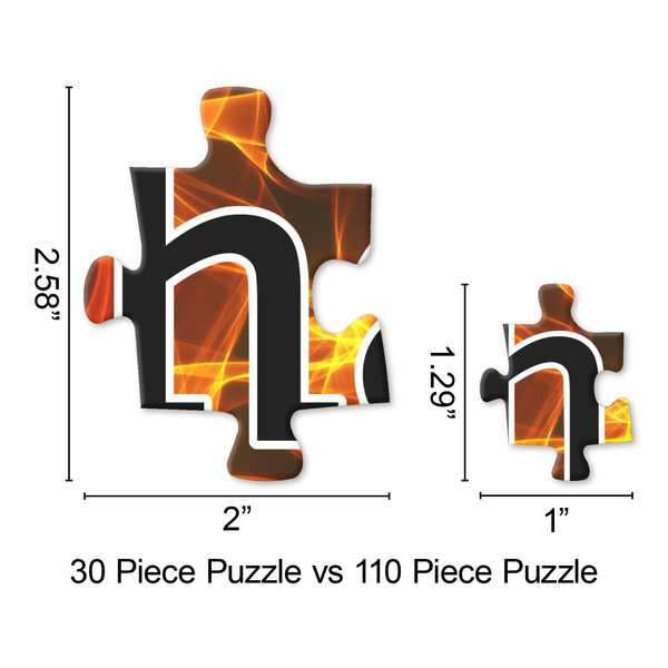 Fire Jigsaw Puzzle - Piece Comparison