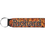 Fire Neoprene Keychain Fob (Personalized)