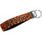Fire Webbing Keychain FOB with Metal