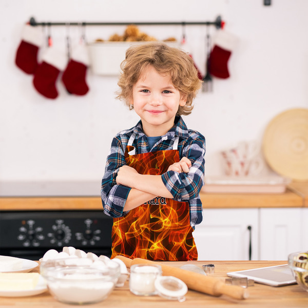 Fire Kid's Aprons - Small - Lifestyle