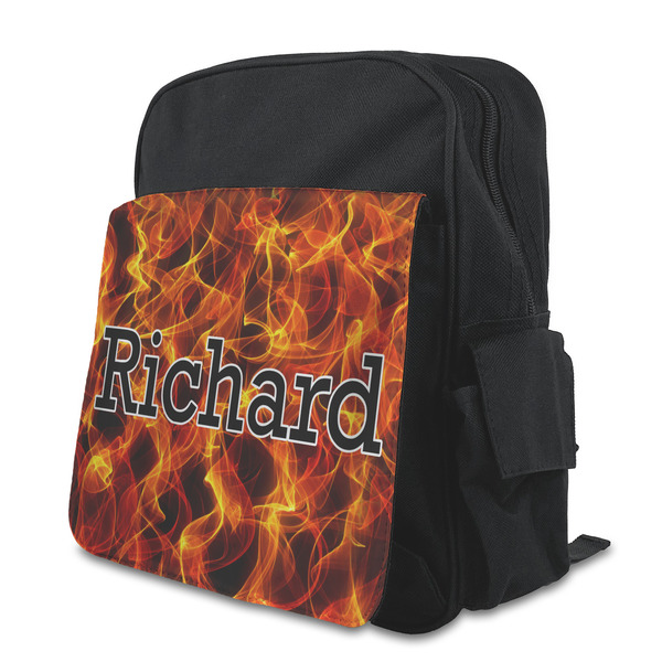 Custom Fire Preschool Backpack (Personalized)